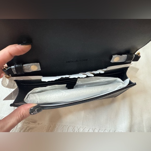 NWT Michael Kors Leopard Print Calf Hair Crossbody Bag - Picture 12 of 12